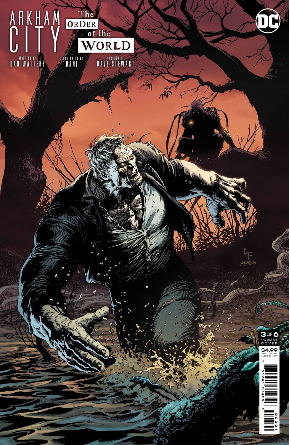 ARKHAM CITY ORDER OF THE WORLD #3 (OF 6) CVR B FRANK CARD ST
DC COMICS
(8th December 2021)
