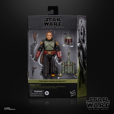 Star Wars The Black Series 6" Deluxe The Book of Boba Fett (Throne Room)