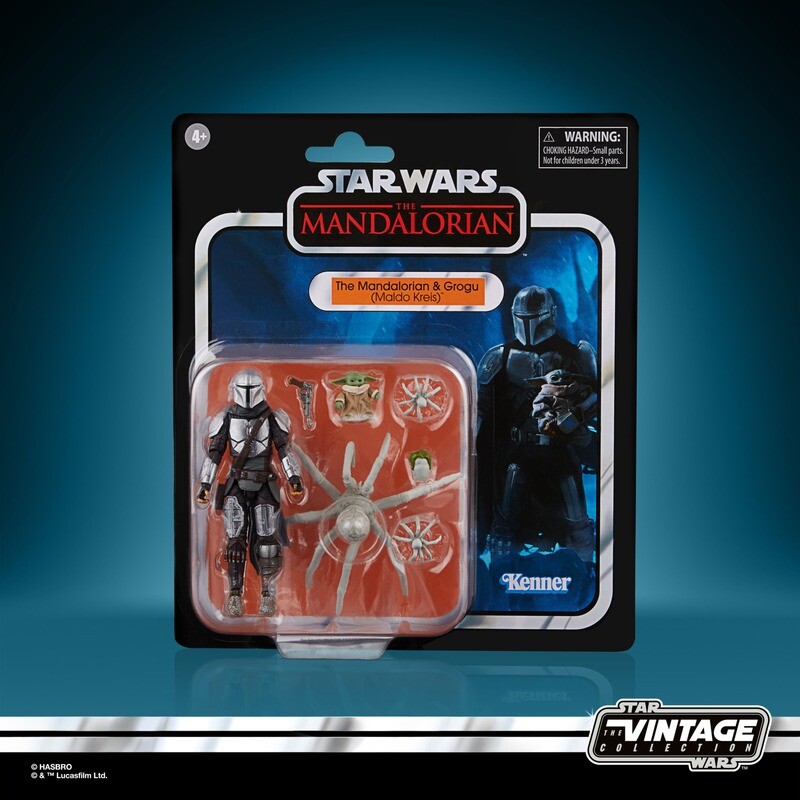Star Wars The Vintage Collection 3.75" The Mandalorian and Grogu (Maldo kreis)