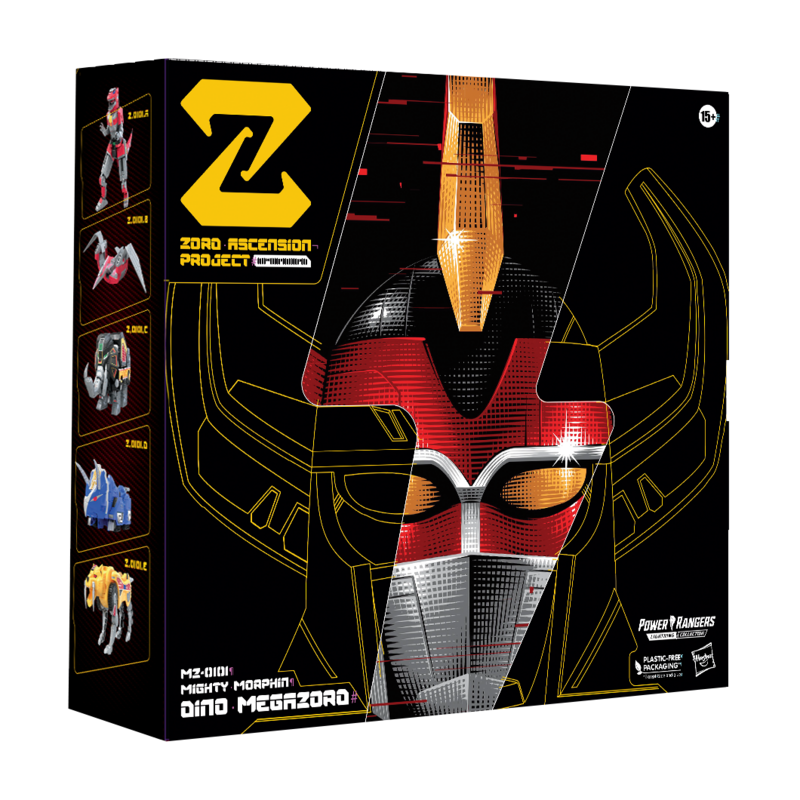 Power Rangers Lightning Collection Zord Ascension Project Mighty Morphin Dino Megazord