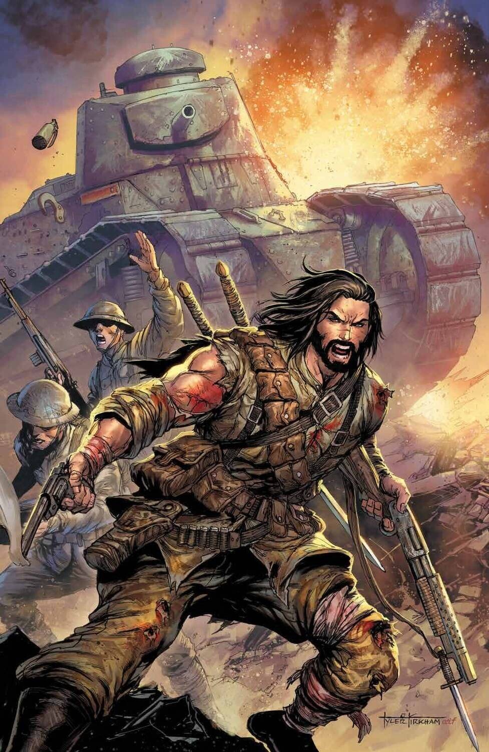 BRZRKR (BERZERKER) #6 (OF 12) CVR H 150 COPY INCV KIRKHAM (M
BOOM! STUDIOS
(15th December 2021)