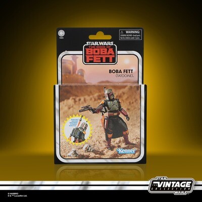 Star Wars The Vintage Collection 3.75" The Book of Boba Fett - Boba Fett (Tatooine)