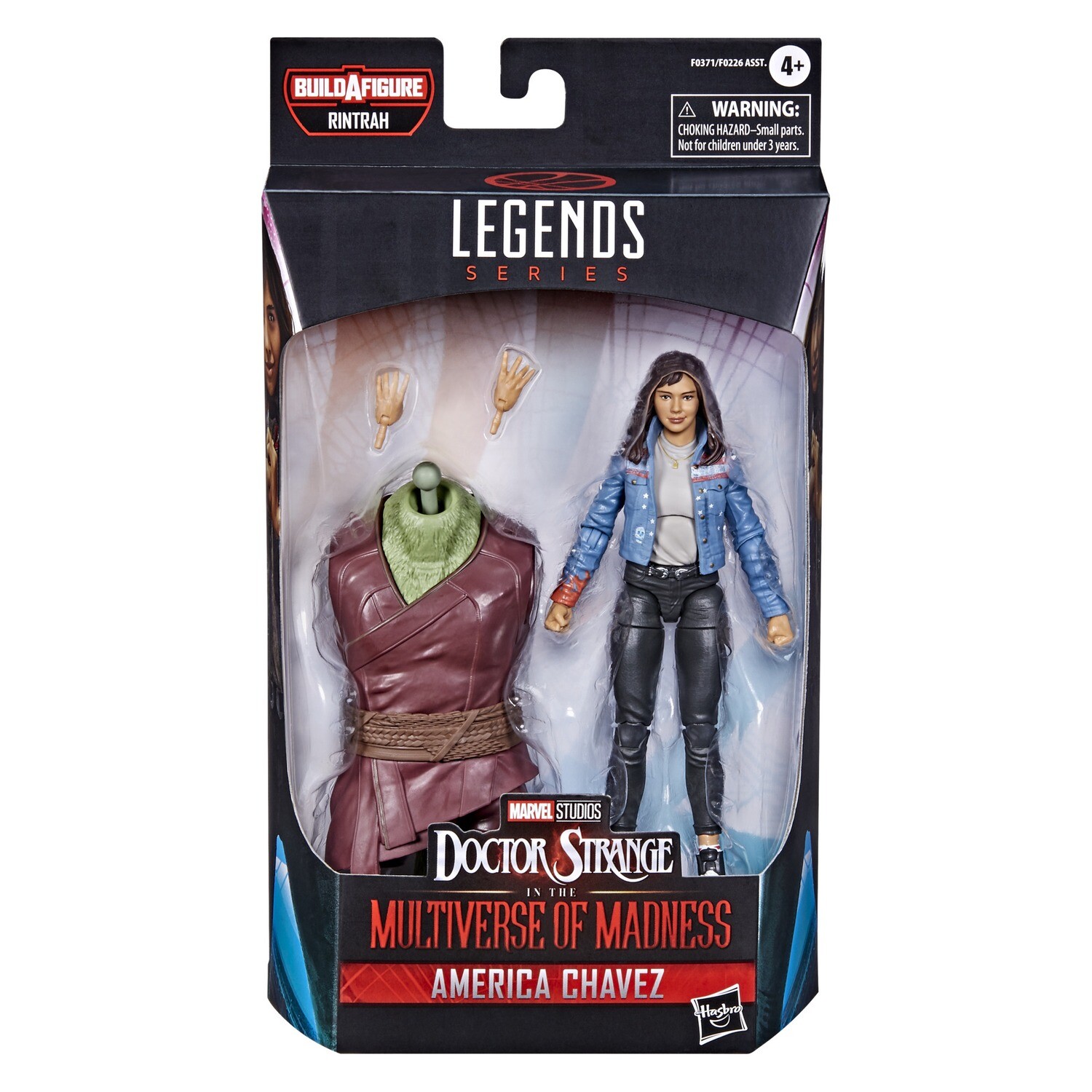 Marvel Legends 6" Doctor Strange: Multiverse of Madness WAVE 1 America Chavez (RINTRAH BAF)