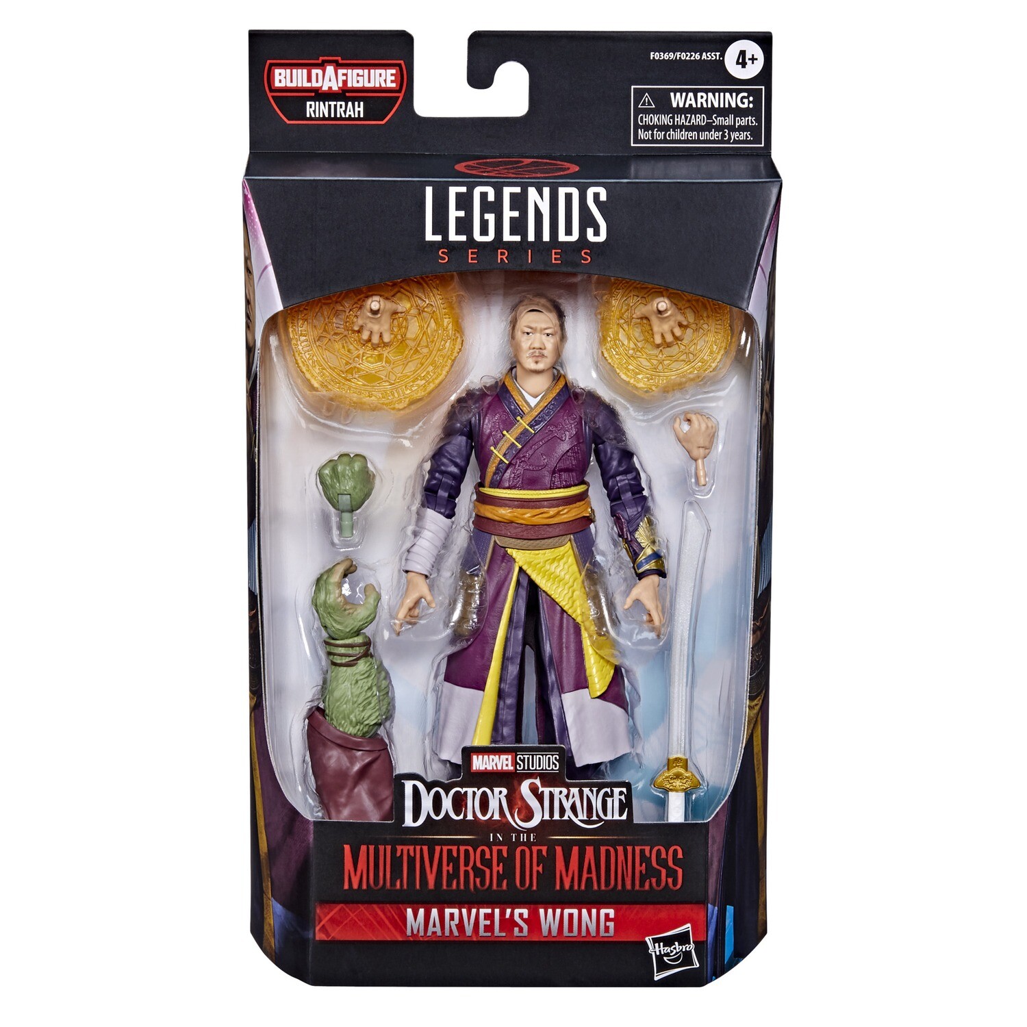 Marvel Legends 6" Doctor Strange: Multiverse of Madness WAVE 1 - Wong (RINTRAH BAF)