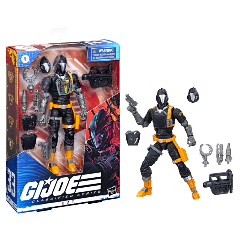 HASBRO G.I. Joe Classified Series B.A.T.  Action Figure (Cobra BAT)