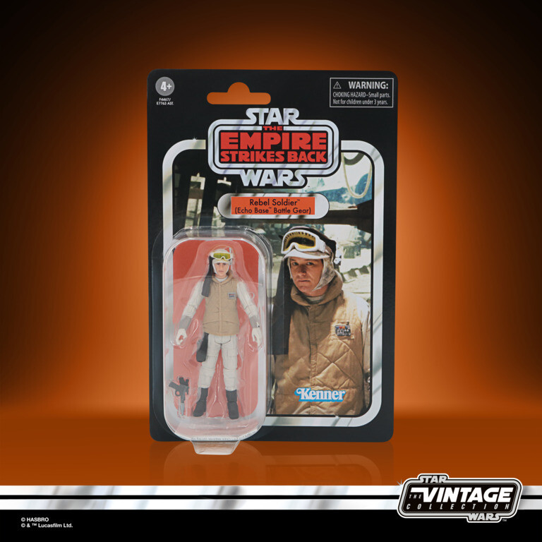 Star Wars The Vintage Collection 3.75" Rebel Soldier (Echo Base Battle Gear) (Empire Strikes Back)