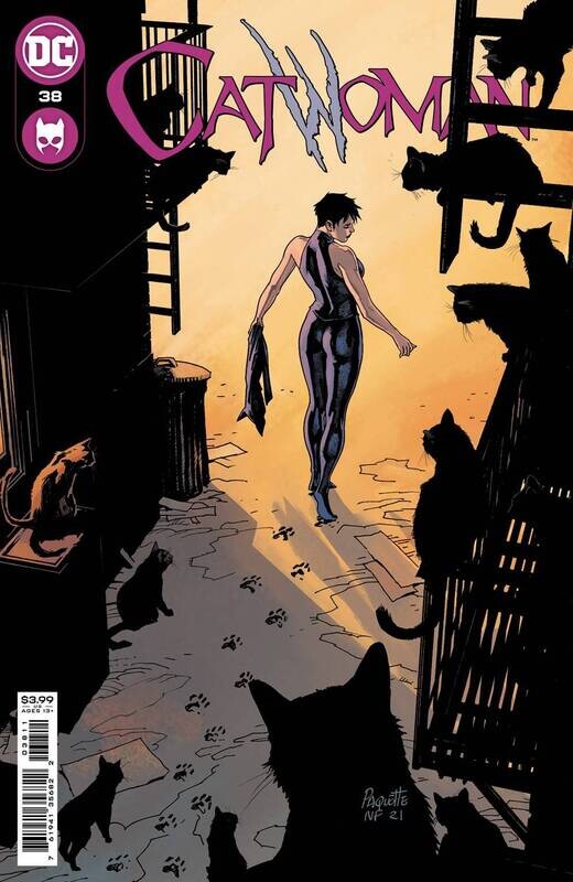 CATWOMAN #38 CVR A PAQUETTE
DC COMICS
(22nd December 2021)