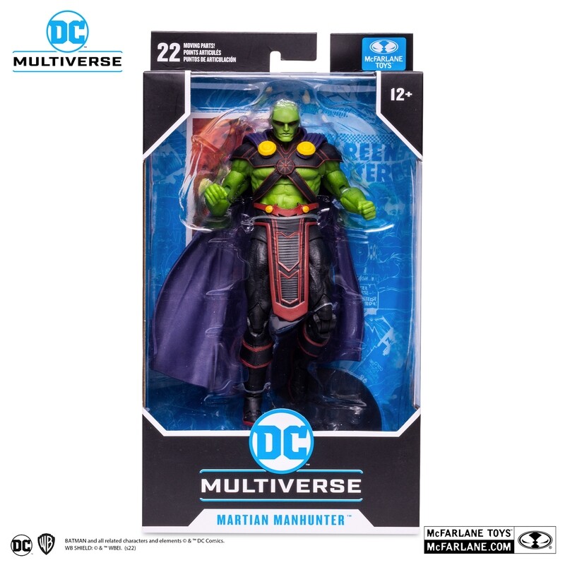 McFarlane Toys 7" DC MULTIVERSE MARTIAN MANHUNTER ACTION FIGURE