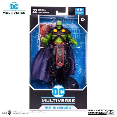 McFarlane Toys 7" DC MULTIVERSE MARTIAN MANHUNTER ACTION FIGURE