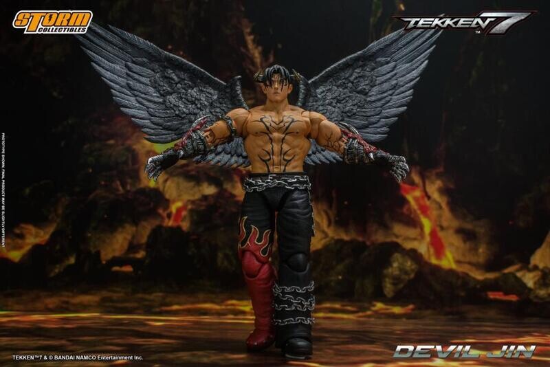 STORM COLLECTIBLES Tekken 7 Devil Jin 1/12 Scale Figure