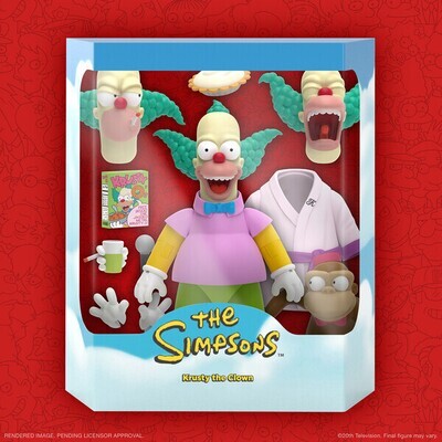 Super7 - The Simpsons ULTIMATES Wave 2 - Krusty the Clown