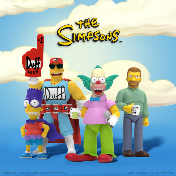 Super7 - The Simpsons ULTIMATES Wave 2 - Set of 4 Super7 - The Simpsons ULTIMATES Wave 2 - Set of 4