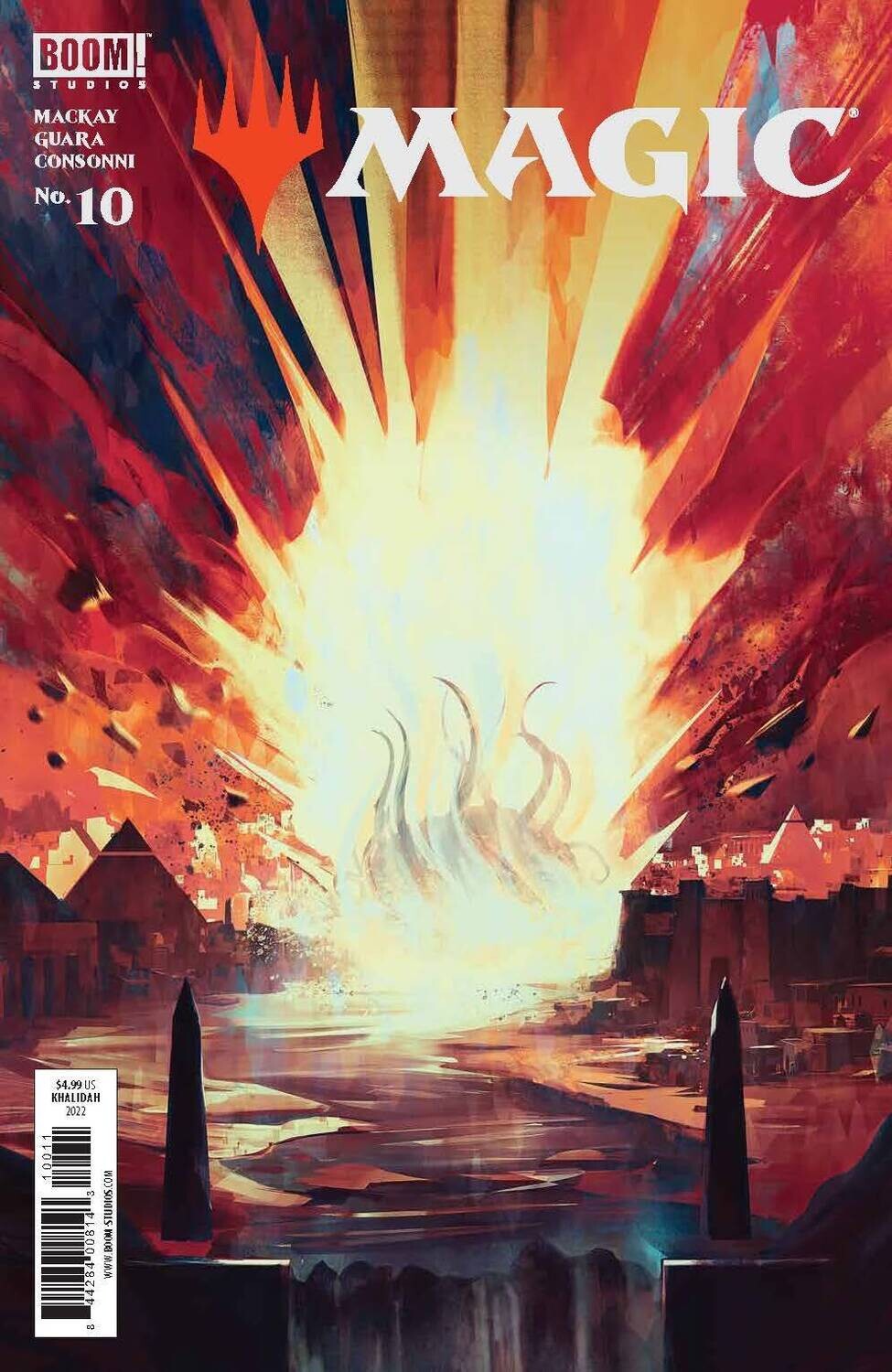 MAGIC THE GATHERING (MTG) #10 CVR A KHALIDAH
BOOM! STUDIOS COMICS
(6th January 2022)
