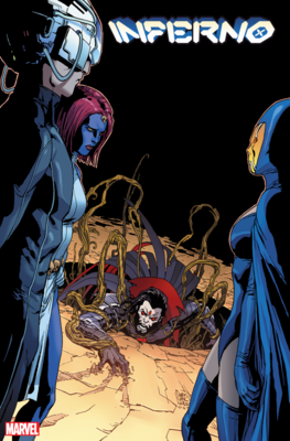 INFERNO #4 (OF 4) CAMUNCOLI FORESHADOW VAR
MARVEL COMICS
(6th January 2022)