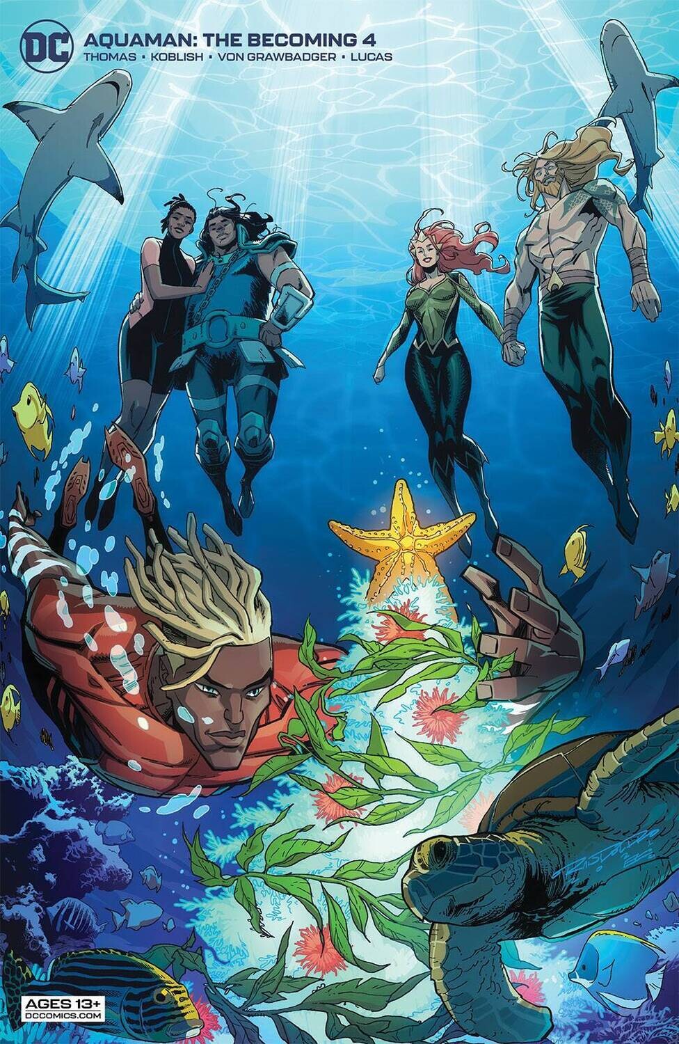 AQUAMAN THE BECOMING #4 (OF 6) CVR B RANDOLPH CARD STOCK VAR
DC COMICS
(6th January 2022)