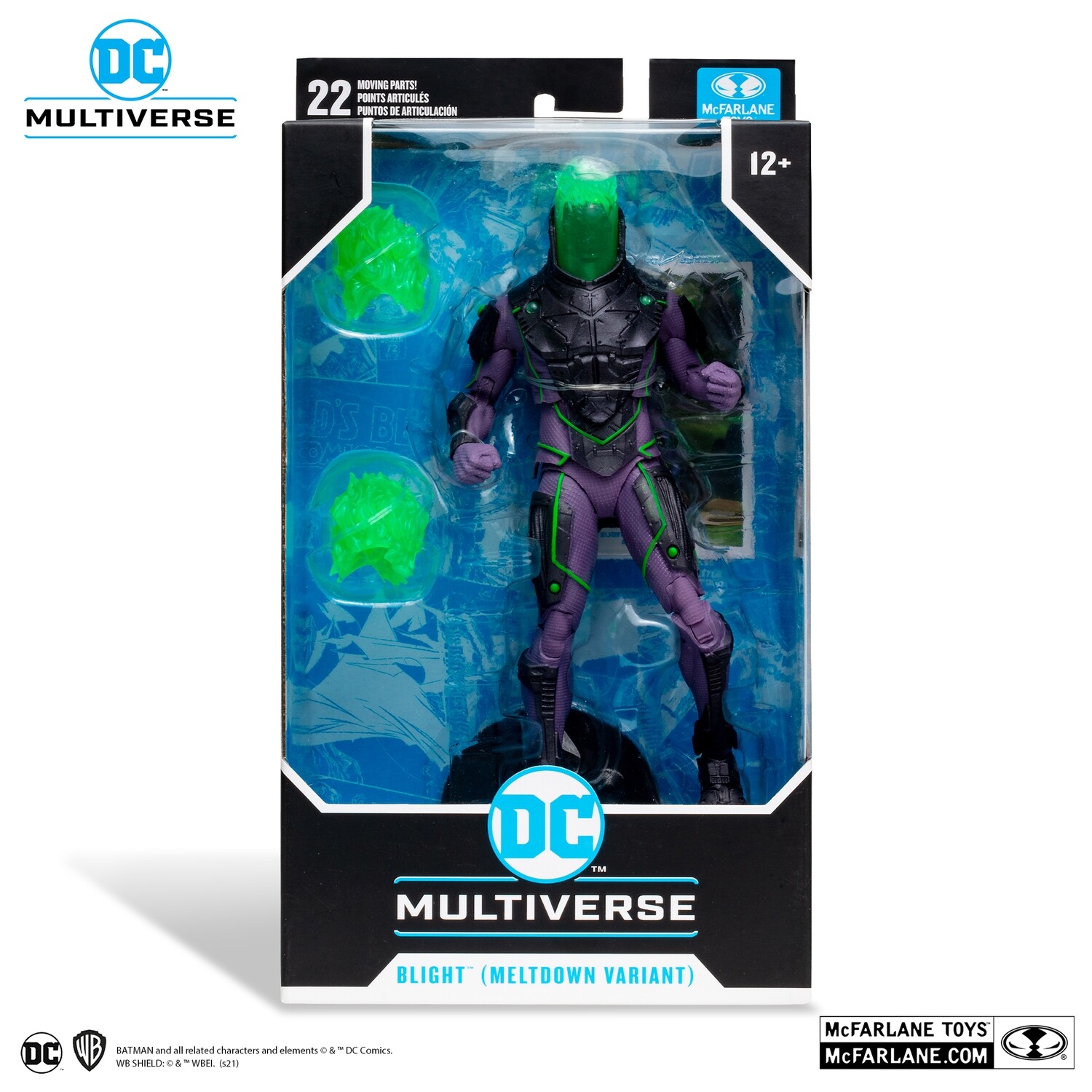 McFarlane Toys DC Multiverse 7"BLIGHT (MELTDOWN VARIANT) Figure BATMAN BEYOND