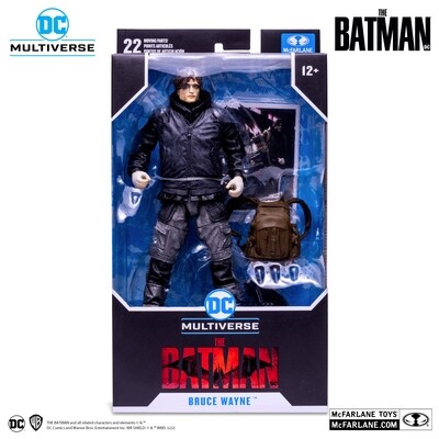 McFarlane Toys - DC Multiverse THE BATMAN - BRUCE WAYNE DRIFTER (UNMASKED VARIANT)