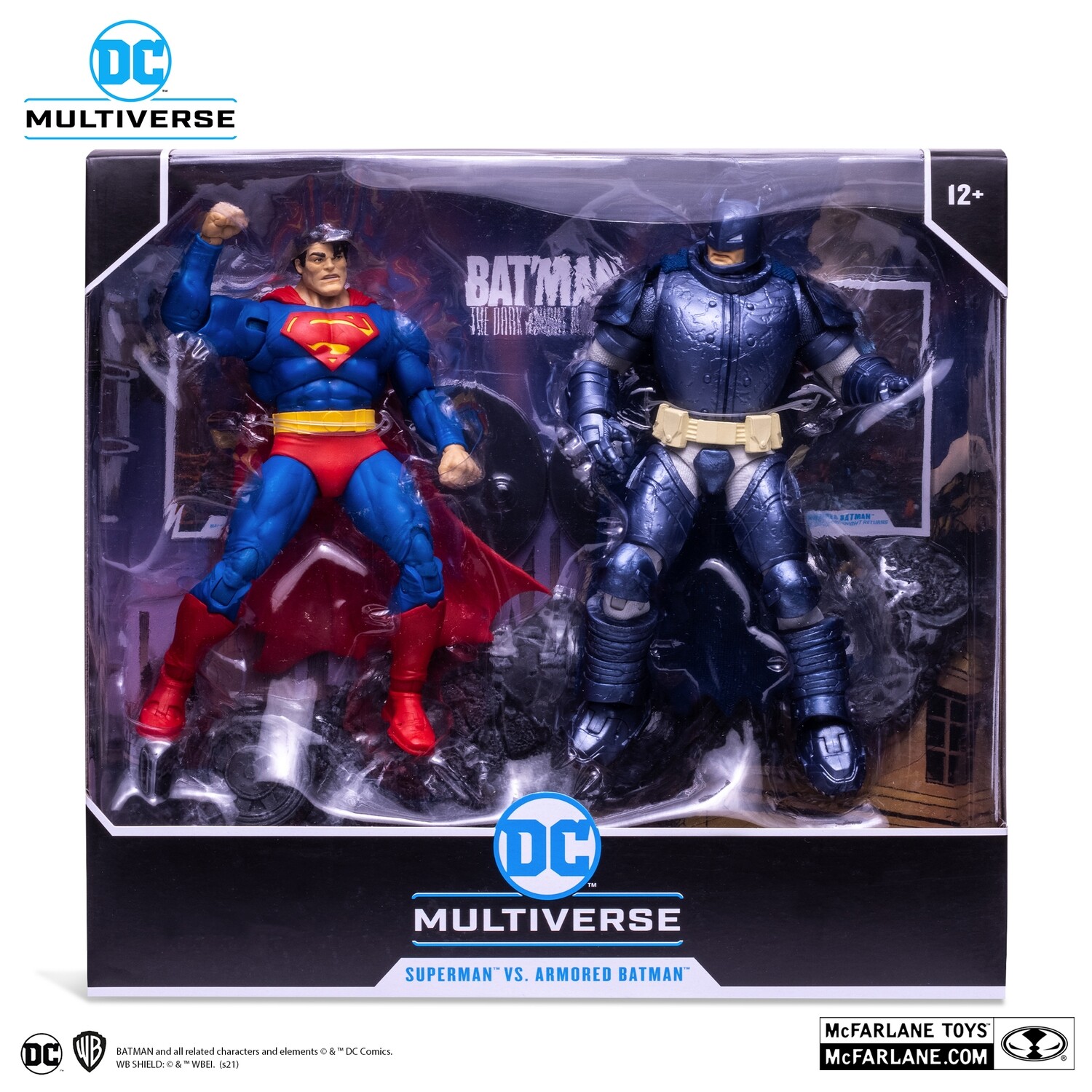 PRE-ORDER** McFarlane Toys - DC Multiverse Collector Wave 3: Last Knight on  Earth Batman (Bane BAF)