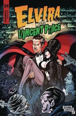 ELVIRA MEETS VINCENT PRICE #4 CVR A ACOSTA
DYNAMITE
(12th January 2022)