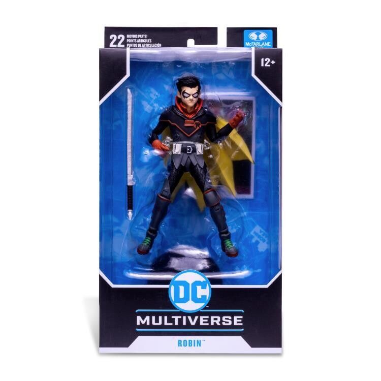 McFarlane Toys 7" DC MULTIVERSE - DAMIAN WAYNE (INFINITE FRONTIER) ACTION FIGURE