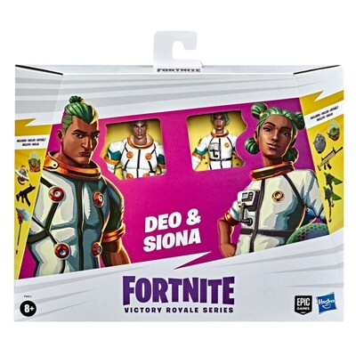 Fortnite 6" Victory Royale Series DEO AND SIONA Deluxe Pack