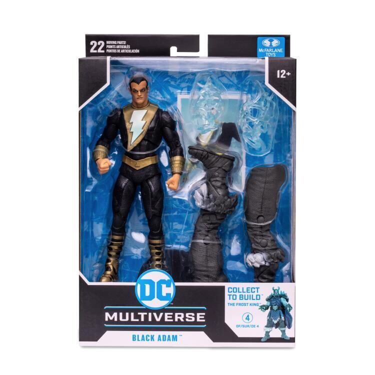 McFarlane Toys - DC Multiverse Collector Wave : Endless Winter Black Adam (FROST KING BAF)
