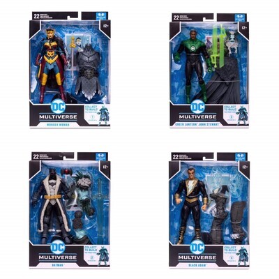 McFarlane Toys - DC Multiverse Collector Wave : Endless Winter SET OF 4 (FROST KING BAF)