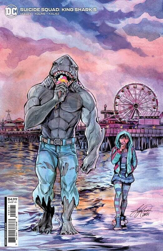SUICIDE SQUAD KING SHARK #5 (OF 6) CVR B OUM CARD STOCK VAR
DC COMICS
(19th January 2022)