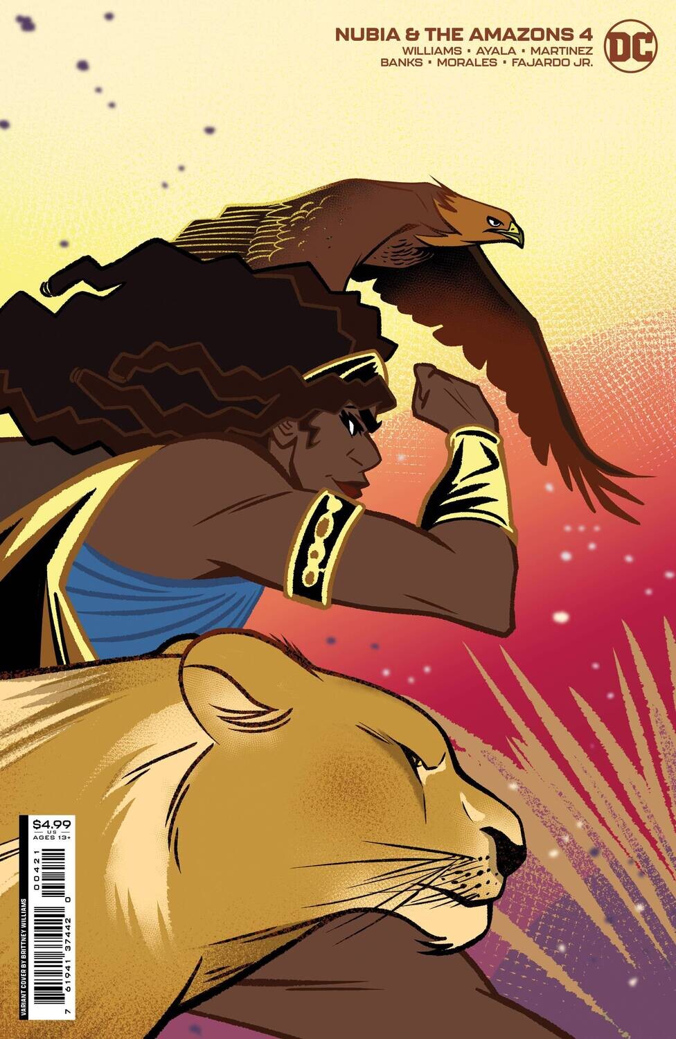 NUBIA & THE AMAZONS #4 (OF 6) CVR B WILLIAMS CARD STOCK VAR
DC COMICS
(19th January 2022)