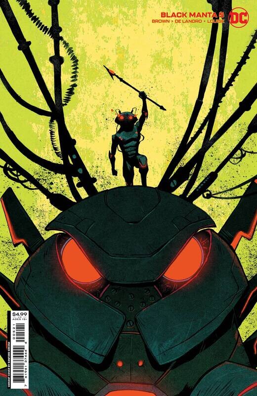 BLACK MANTA #5 (OF 6) CVR B GREENE CARD STOCK VAR
DC COMICS
(19th January 2022)