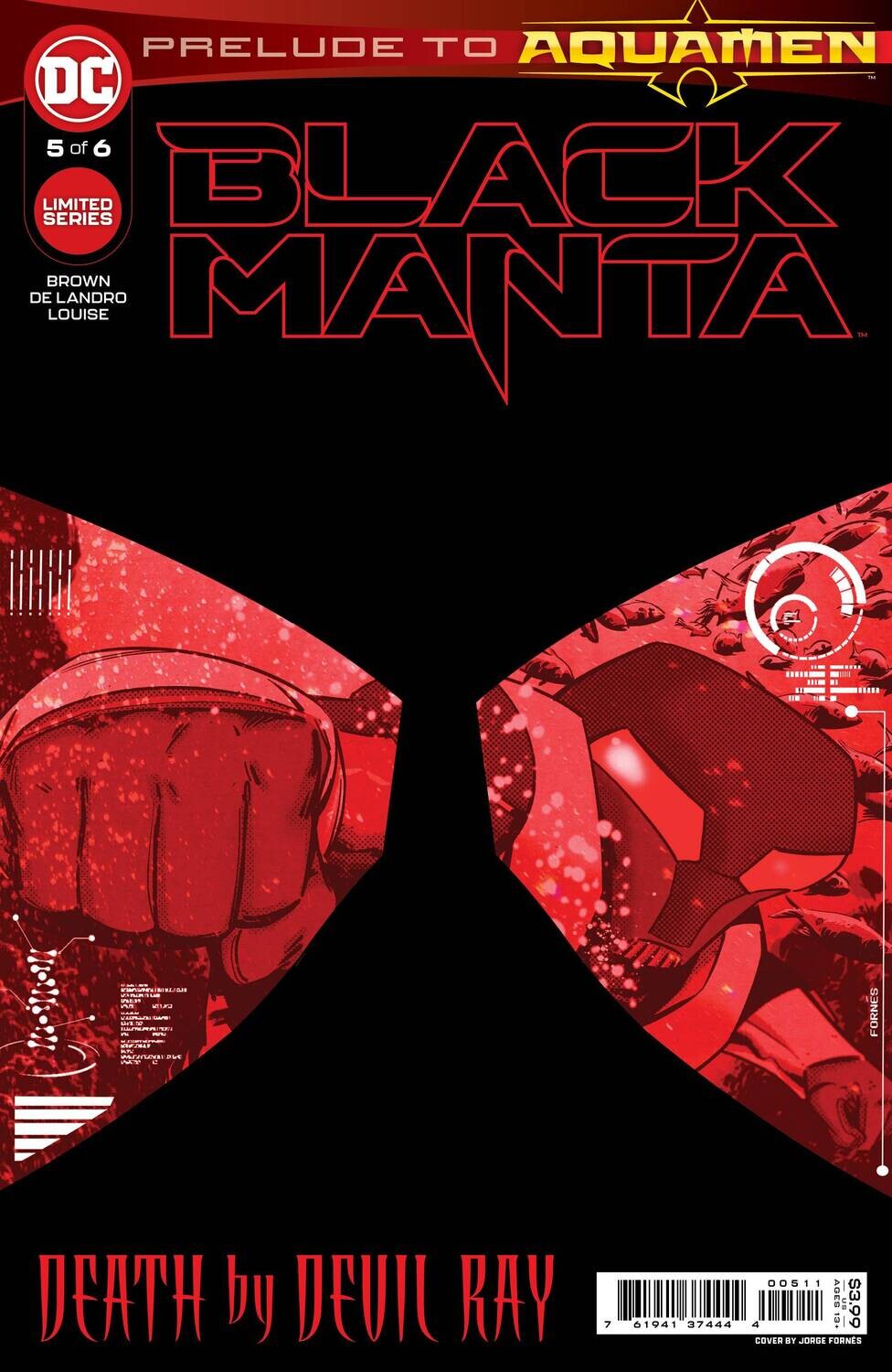 BLACK MANTA #5 (OF 6) CVR A FORNES
DC COMICS
(19th January 2022)