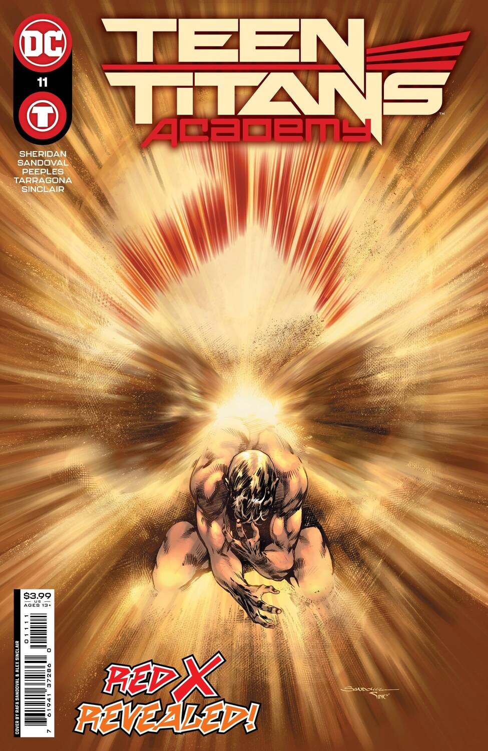 TEEN TITANS ACADEMY #11 CVR A SANDOVAL
DC COMICS
(26th January 2022)