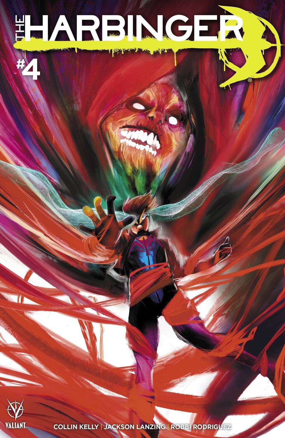 HARBINGER (2021) #4 CVR A RODRIGUEZ
VALIANT ENTERTAINMENT LLC
(26th January 2022)