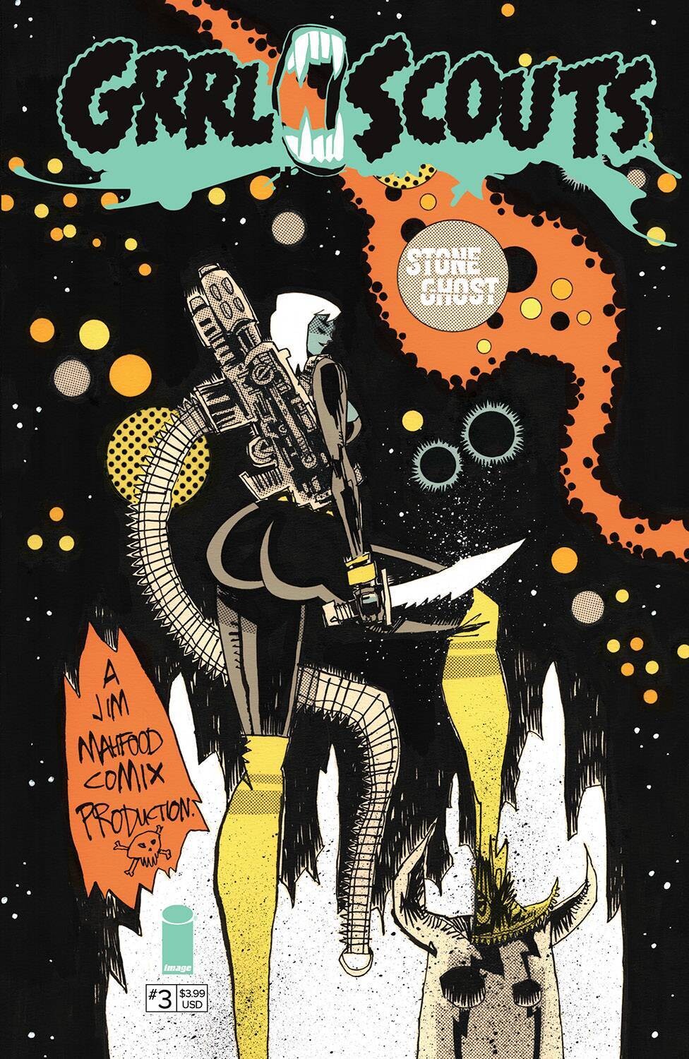 GRRL SCOUTS STONE GHOST #3 (OF 6) CVR A MAHFOOD (MR)
IMAGE COMICS
(26th January 2022)