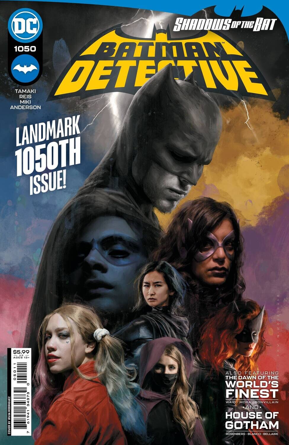 DETECTIVE COMICS #1050 CVR A RODRIGUEZ
DC COMICS
(26th January 2022)