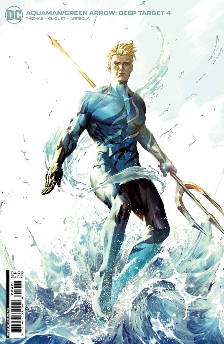 AQUAMAN GREEN ARROW DEEP TARGET #4 (OF 7) CVR B NGU CARD STO
DC COMICS
(26th January 2022)