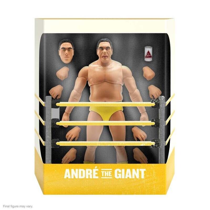 Super7 Andre the Giant ULTIMATES! Figure Andre (Yellow Trunks)