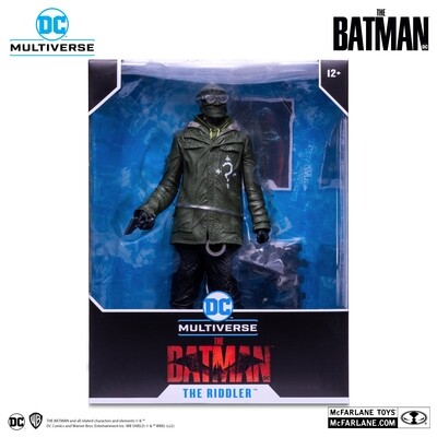McFarlane Toys - DC Multiverse THE BATMAN: THE RIDDLER 12″ POSED STATUE