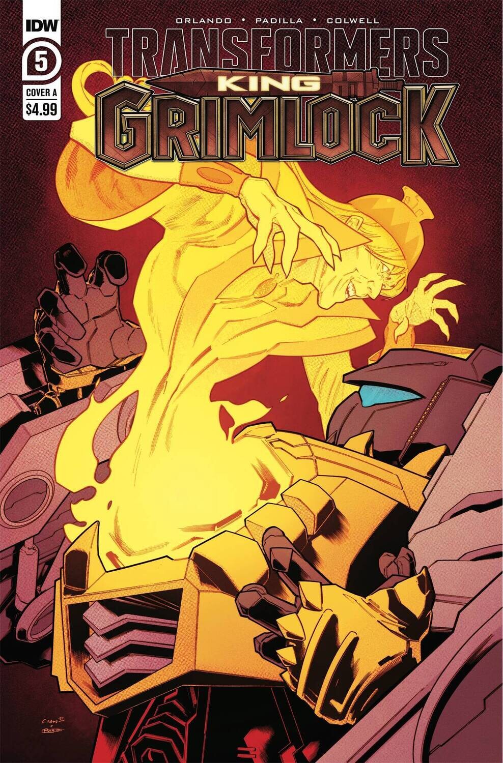 TRANSFORMERS KING GRIMLOCK #5 (OF 5) CVR A TORMEY
IDW PUBLISHING
(2nd February 2022)
