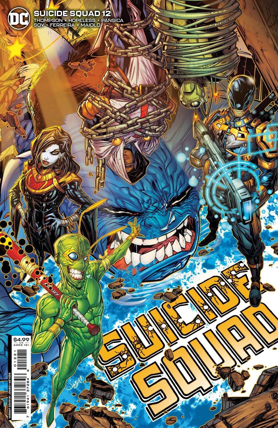 SUICIDE SQUAD #12 CVR B MEYERS CARD STOCK VAR
DC COMICS
(2nd February 2022)