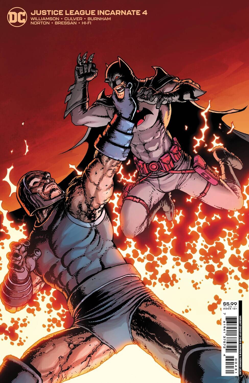 JUSTICE LEAGUE INCARNATE #4 (OF 5) CVR C 1:25 BURNHAM CARD S
DC COMICS
(2nd February 2022)