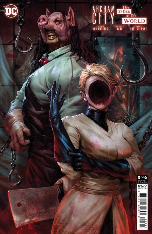 ARKHAM CITY ORDER OF THE WORLD #5 (OF 6) CVR B CHEW CARD STO
DC COMICS
(2nd February 2022)