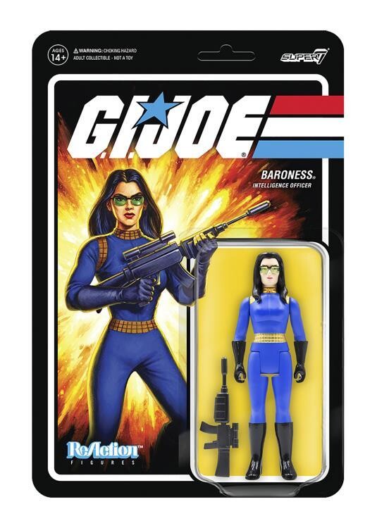 Super7 - G.I. Joe ReAction Baroness Figure
