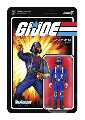 Super7 - G.I. Joe ReAction Cobra Trooper (Y Back) Pink Figure