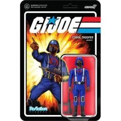 Super7 - G.I. Joe ReAction Cobra Trooper (Y Back) Tan Figure