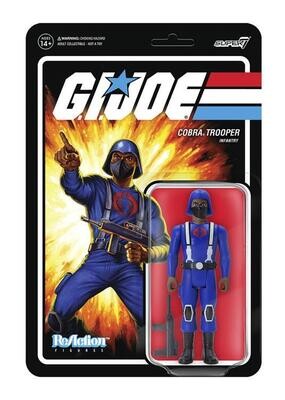 Super7 - G.I. Joe ReAction Cobra Trooper (Y Back) Brown Figure