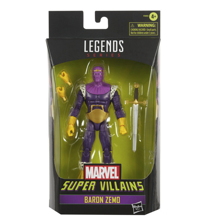 Marvel Legends 6" Marvels BARON ZEMO (MASTERS OF EVIL) WALGREENS EXCLUSIVE