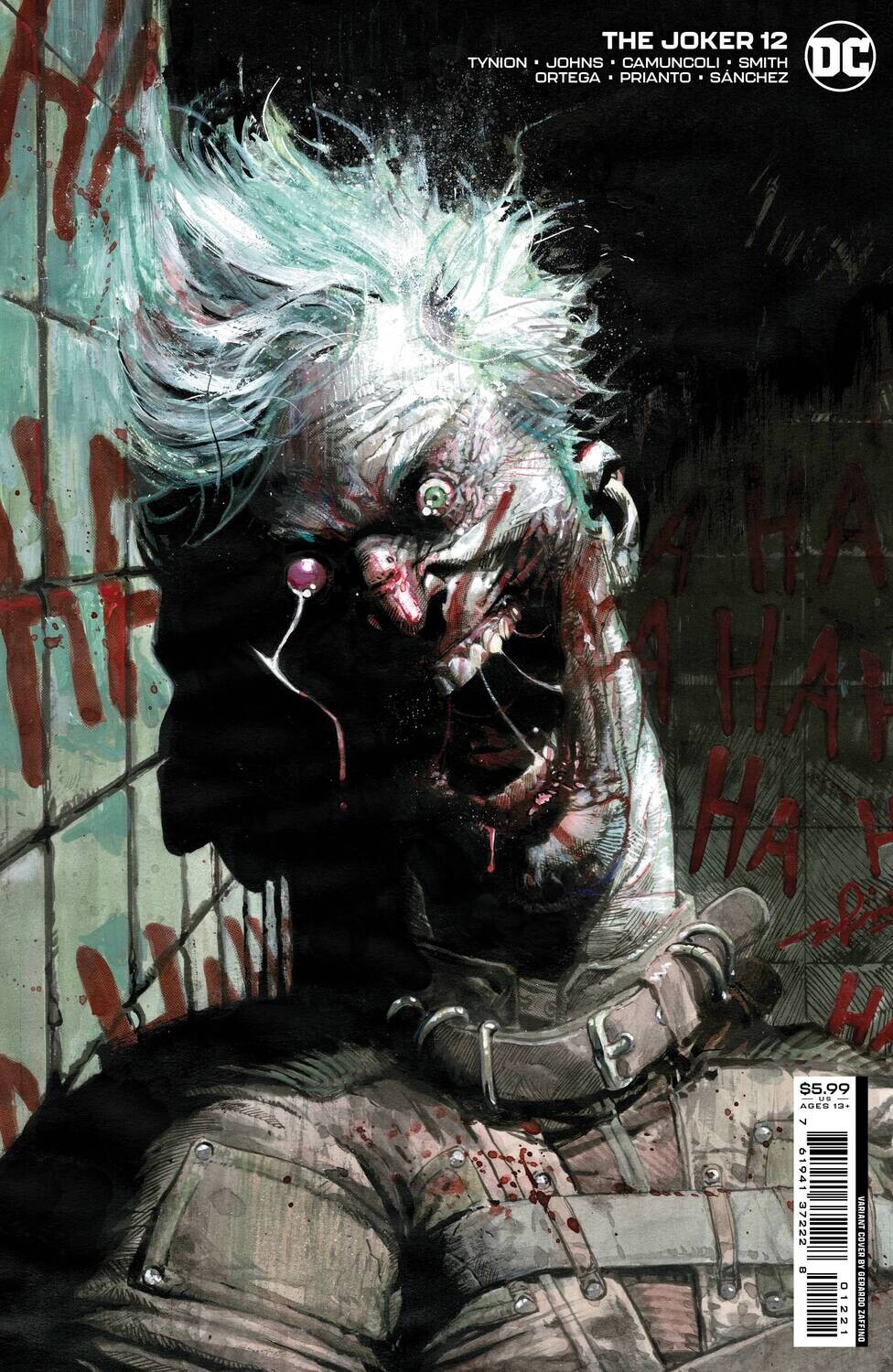 JOKER #12 CVR B ZAFFINO VAR
DC COMICS
(9th February 2022)