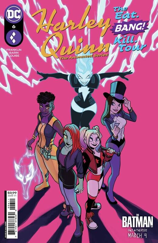 HARLEY QUINN ANIM SER EAT BANG KILL TOUR #6 (OF 6) CVR A
DC COMICS
(9th February 2022)