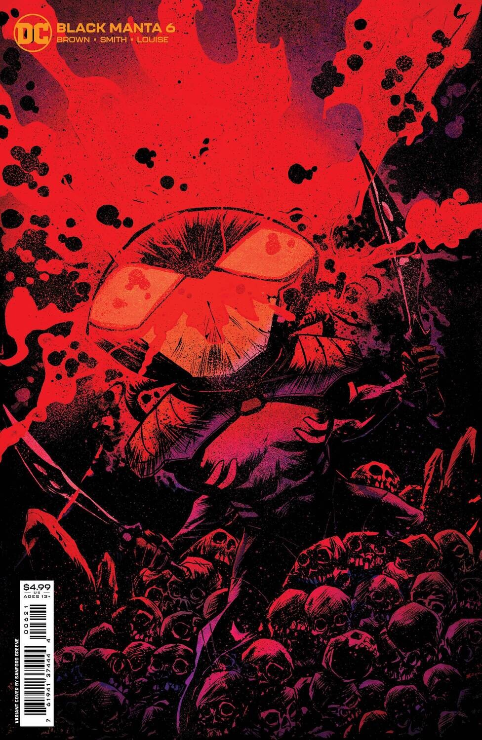 BLACK MANTA #6 (OF 6) CVR B GREENE CARD STOCK VAR
DC COMICS
(9th February 2022)